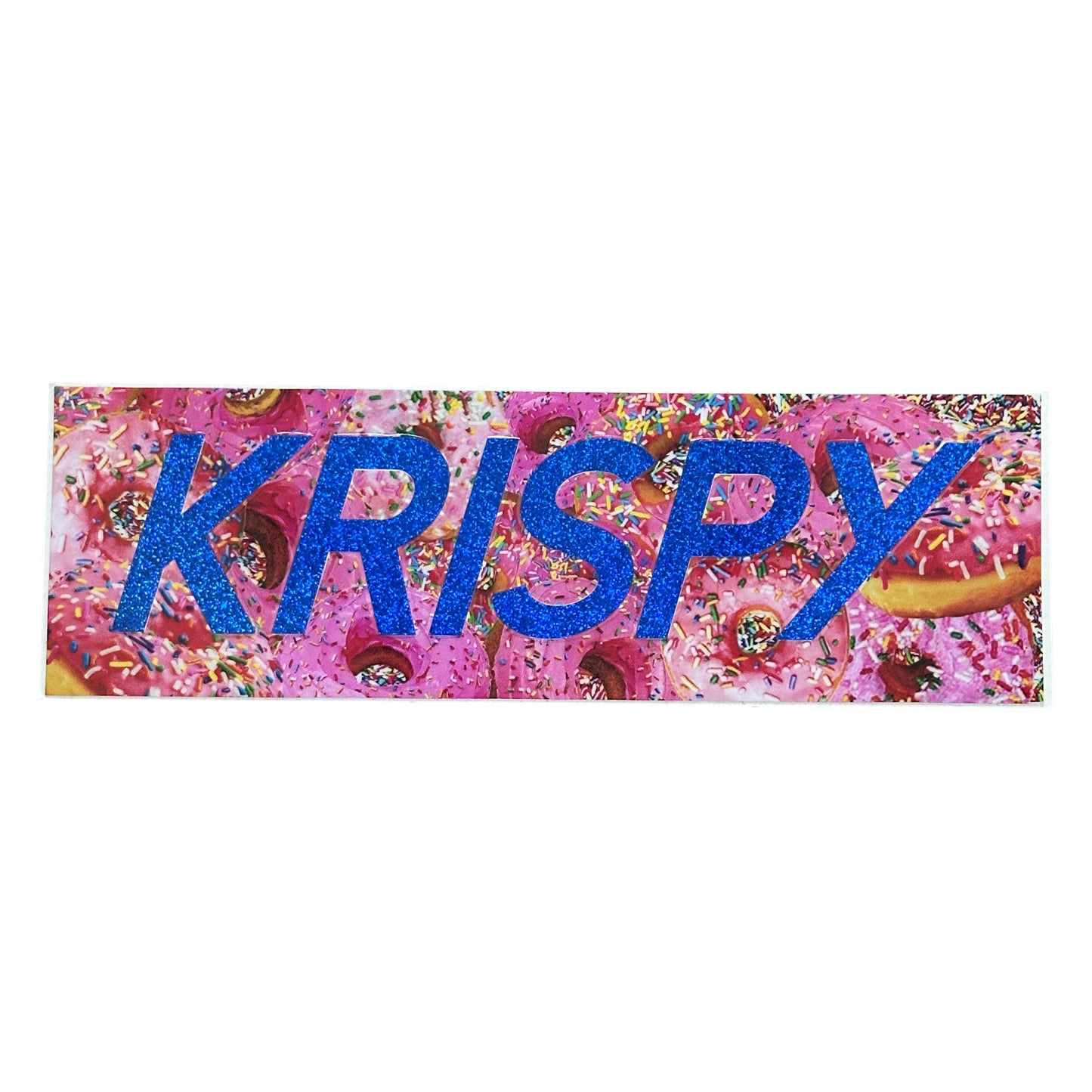 Krispy Box Sticker - Specialty Metallics