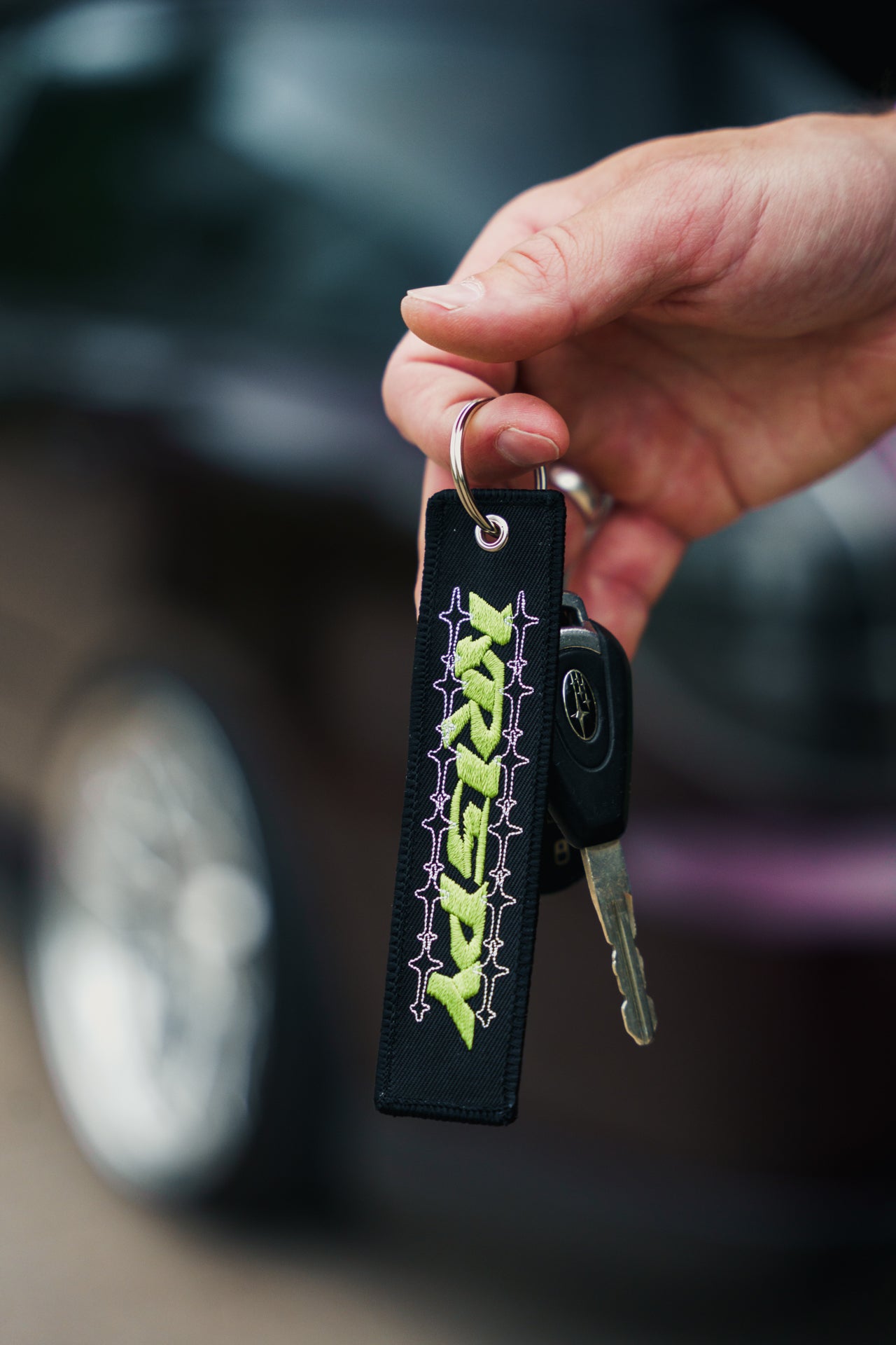 Green Krispy Jet Tag