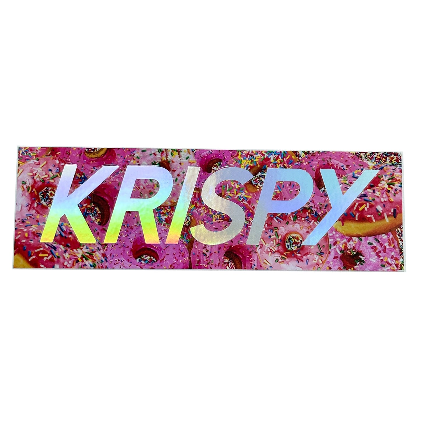 Krispy Box Sticker - Specialty Metallics
