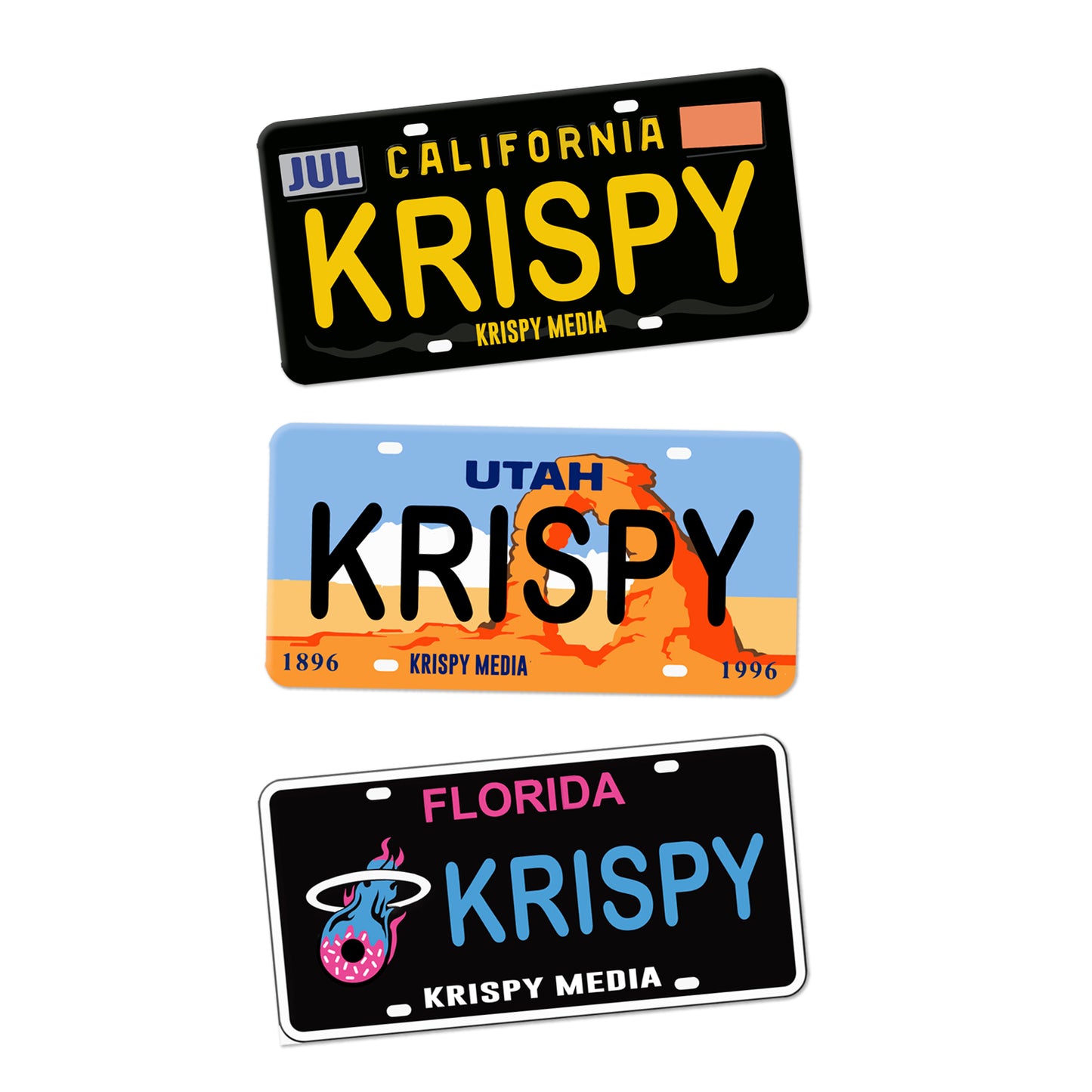 Magnet Set of 3 - Cross Country