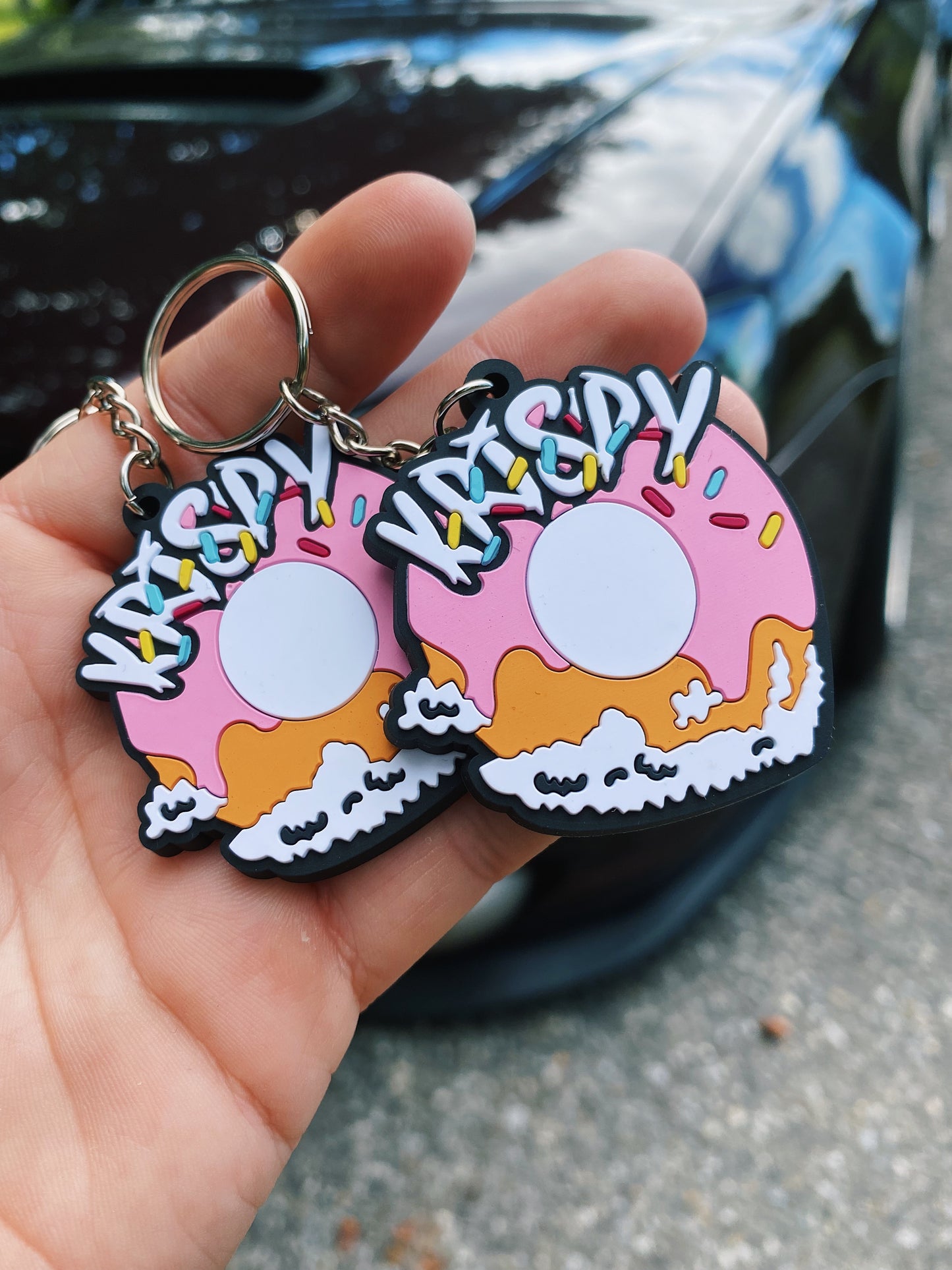 Rubber Keychain