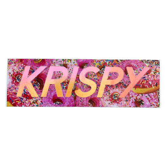 Krispy Box Sticker - Specialty Metallics