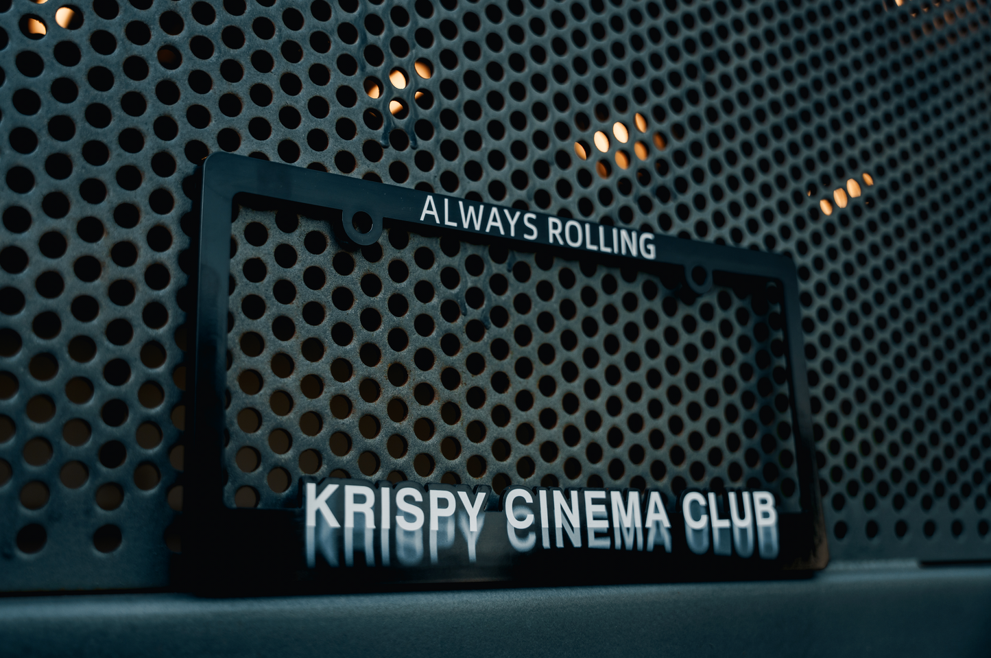 Krispy License Plate Frame