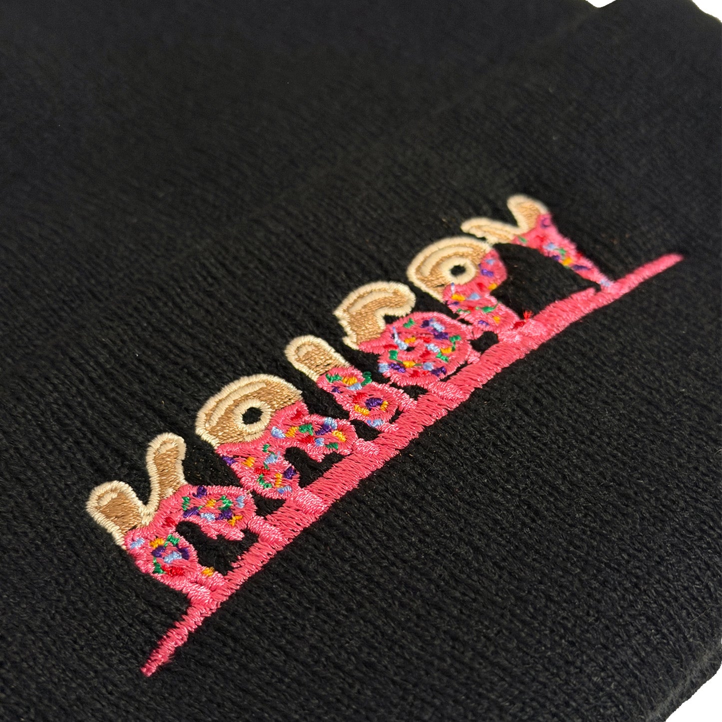 Embroidered Krispy Beanie