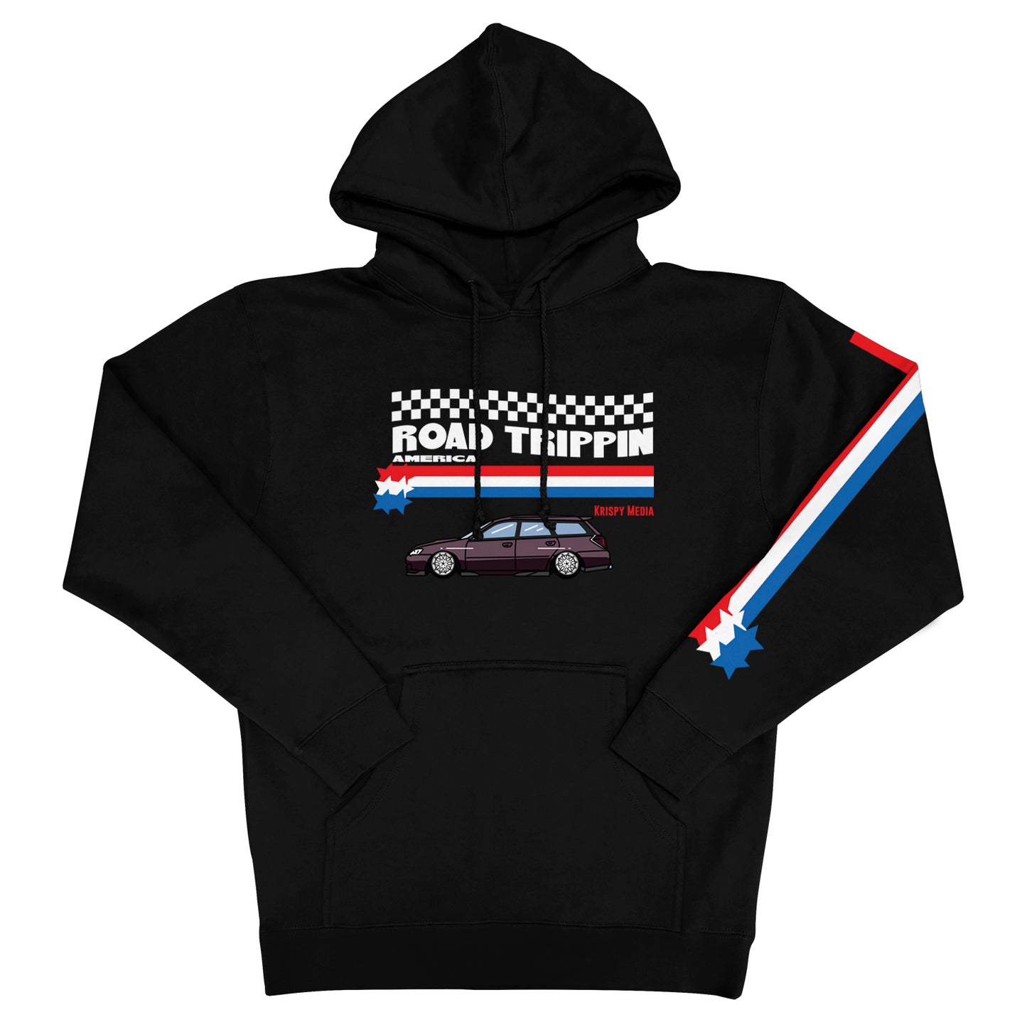 Hoodie - Black Cross Country
