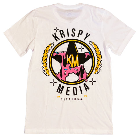 Tshirt - White Krispy Texas USA